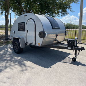 EcoCampor personalizado todoterreno lágrima <span class=keywords><strong>Camper</strong></span> remolque con cocina deslizante - Product Image 4