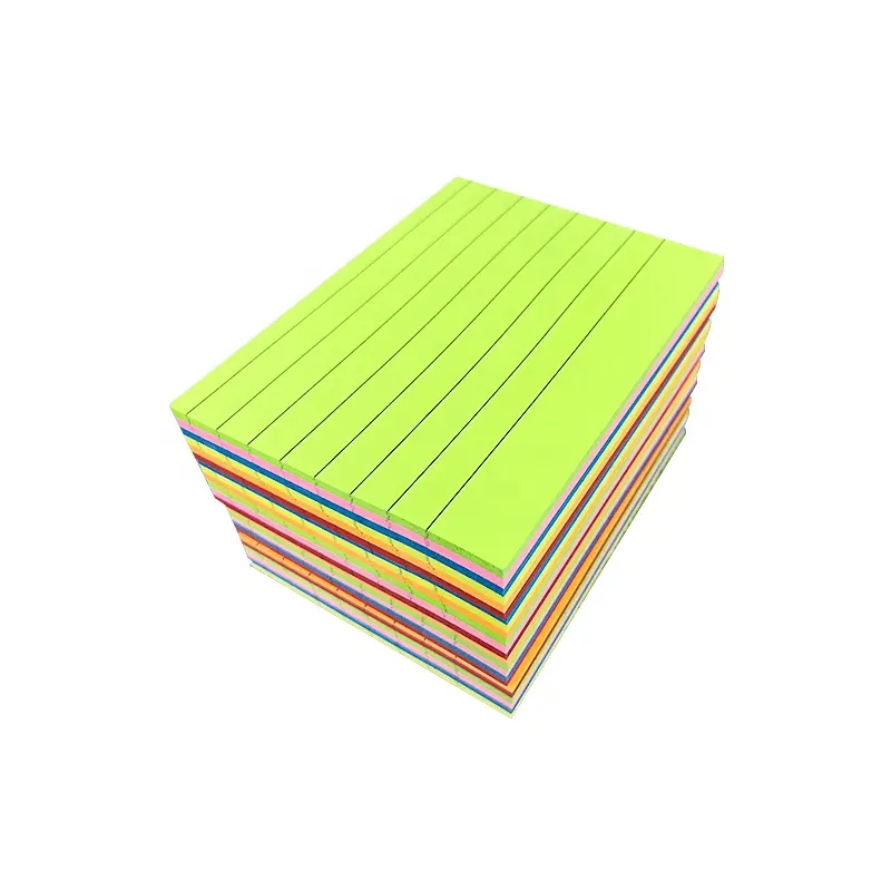 2022 Office Supply Items Fancy A6 Papier Regeerde Tablet Schrijven Sticky Memo Blocnotes