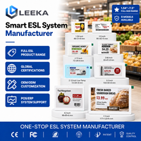 Etiqueta de Precio Digital Electrónica LEEKA de 1.54" con Bluetooth y Tinta Electrónica para Joyería
