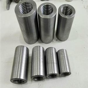 Manchon de connexion pour barres d'armature en acier au carbone/acier inoxydable poli 32mm 16mm 20mm, système d'entraînement unidirectionnel avec bague d'étanchéité pour préfabriqués - Product Image 4