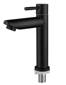 Vòi nước lạnh bằng thép không gỉ màu đen mờ - Product Image 6