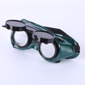Masa de ventas soldadura <span class=keywords><strong>gafas</strong></span> anti-deslumbramiento anti-polvo splash <span class=keywords><strong>soldador</strong></span> especial plegable de doble lente de las <span class=keywords><strong>gafas</strong></span> - Product Image 1