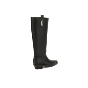 <span class=keywords><strong>Bottes</strong></span> d'équitation pour femmes, hauteur genou, à bout carré et talon épais, style western, pour le quotidien et les sorties du week-end - Product Image 3