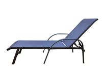 Chaise longue de loisirs d'intérieur/extérieur de cadre en métal de KD