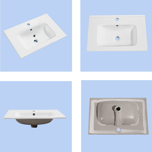 Nhà máy hiện đại phòng tắm lưu vực bồn rửa và Countertop Sinks nhà vệ sinh Vanity gốm Tủ lưu vực - Product Image 6