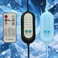 Rallonge électrique avec minuterie à distance, câble de commande de vitesse USB pour petits ventilateurs de plafond et appareils de chauffage