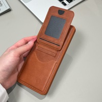 Desain Mewah Baru Dompet Lipat PU dengan Banyak Slot Kartu & Perlindungan 360 Derajat untuk S26+ S25 Ultra A56.