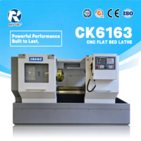 Torno CNC Horizontal de Servicio Pesado CK6163, Distancia entre Centros de 1000/1500/2000/3000 mm, Diámetro Interior de 105 mm, Precisión