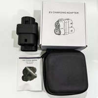 Adaptateur de charge rapide pour véhicules électriques 350A CCS1 vers CCS2 AC+DC, connecteur de charge pour véhicules électriques, SAE J1772 LEC 62196