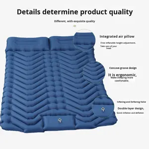 Vente en gros <span class=keywords><strong>Matelas</strong></span> de <span class=keywords><strong>plage</strong></span> gonflable en TPU Canapé gonflable Sac de couchage pour la sieste Festival de musique Lit de camping simple portable - Product Image 3