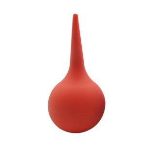 Bulbo de succión para oídos de 75 ml, de silicona roja, para eliminación de cera, herramienta de limpieza manual - Product Image 1
