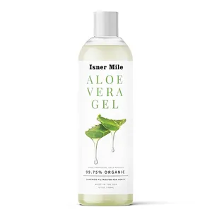 100% Pure Organic Bulk Aloë Vera Verzachtende Gel Voor Gezicht Haar Body Zonnebrand