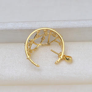 Nuevo Colgante de Plata S925 con Forma de Planeta y Cometa, para Mujer, con Perla DIY, Bandeja Vacía de 8-10 mm, Accesorios Semiterminados, Dijes de Perlas - Product Image 4