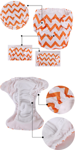 Couche lavable en microfibre THX pour nouveau-né, réutilisable, avec motif imprimé, soldes à prix réduit - Product Image 4