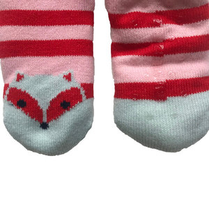 Calcetines Antideslizantes de Invierno para Niñas, con Forro de Sherpa, Diseño de Puntera de Zorro y Puño Afelpado, Ecológicos - Product Image 3