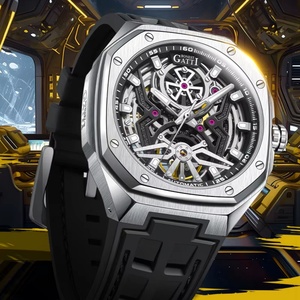 BG5802 Men Automatic <b>Watch</b> <b>Mechanical</b> Wristwatch Rubber Strap Stainless Steel <b>Watches</b> for Men - Product Image 3