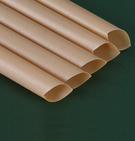 Pailles à boire compostables en fibre de canne à sucre, écologiques, sans BPA, biodégradables, pour les fêtes, le bubble tea, le café, les jus