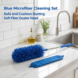 Extendable Long Telescopic High Strength Metal Handle Eco-Friendly <b>Feather</b> <b>Duster</b> Domed Corner Brush Flip Cam Locking - Product Image 6