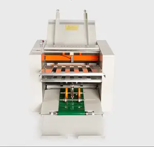 Máquina de dobrar papel automática Auto ZE-8B/4 Pasta de Papel 4 Bandejas dobráveis máquina de dobrar papel a3