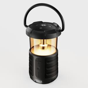 新款迷你无线麦克风野营蓝牙扬声器户外便携式音频卡拉ok扬声器，RGB彩色效果 - Product Image 2