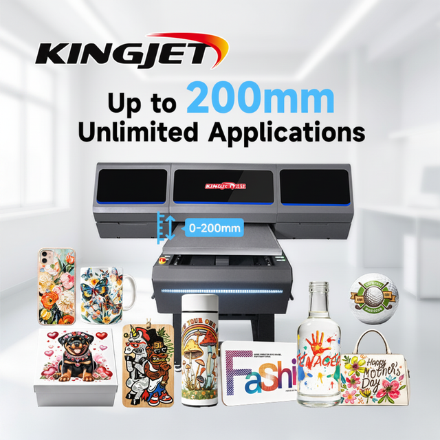 Multifunction Digital Inkjet Printer with UV Ink for Label Card & Bill Printing Flex Material Automatic 2400 DPI Motor Core