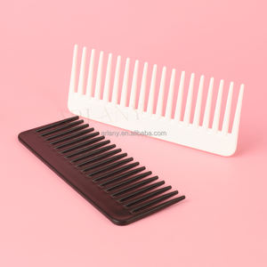 ARLANY Logo personalizzato pettine portatile a denti larghi da viaggio pettine districante per capelli francesi pettine per Shampoo per lo Styling per donna uomo bambini - Product Image 3