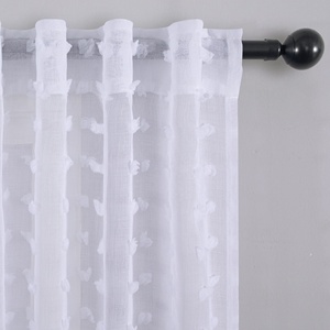 Bindi vente en gros rideaux tissus <span class=keywords><strong>voile</strong></span> maison tringle poche rideaux occultants pour pépinière enfants bébé chambre salon - Product Image 5