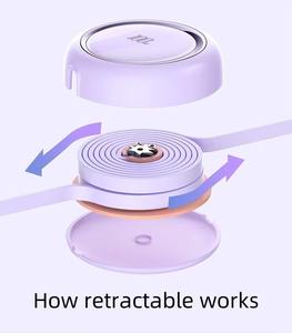 Cable de Carga USB C a USB C Retráctil de Carga Rápida de 100 W, Nuevo Gadget 2024, Cable USB Retráctil Portátil - Product Image 4