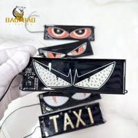 Module LED FRGB Stroboscopique Effet Yeux de Diable pour Moto – Pièce de Décoration Fantaisie, Phare et Feu Arrière d'Avertissement, Modification pour Moto