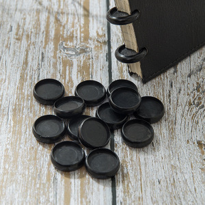 Anillas de Plástico Sólido para Encuadernación de Cuadernos, Clips de Plástico con Tapa Abatible, Discbind, Varios Tamaños: 19, 24, 28, 32, 35, 54 mm - Product Image 1