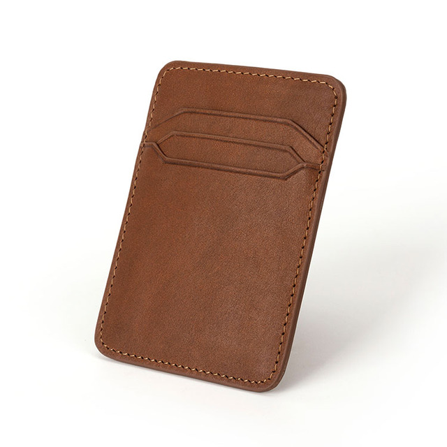 Innovative Business RFID Blocking Technology Men's Card Holder Wallet With Drawstring