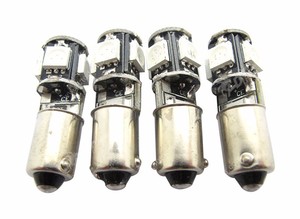 Nueva Lámpara LED para Auto SMD 5050 BAY9S H21w, BAX9S H6W LED SIN ERRORES, BA9S T4W CANBUS - Product Image 4