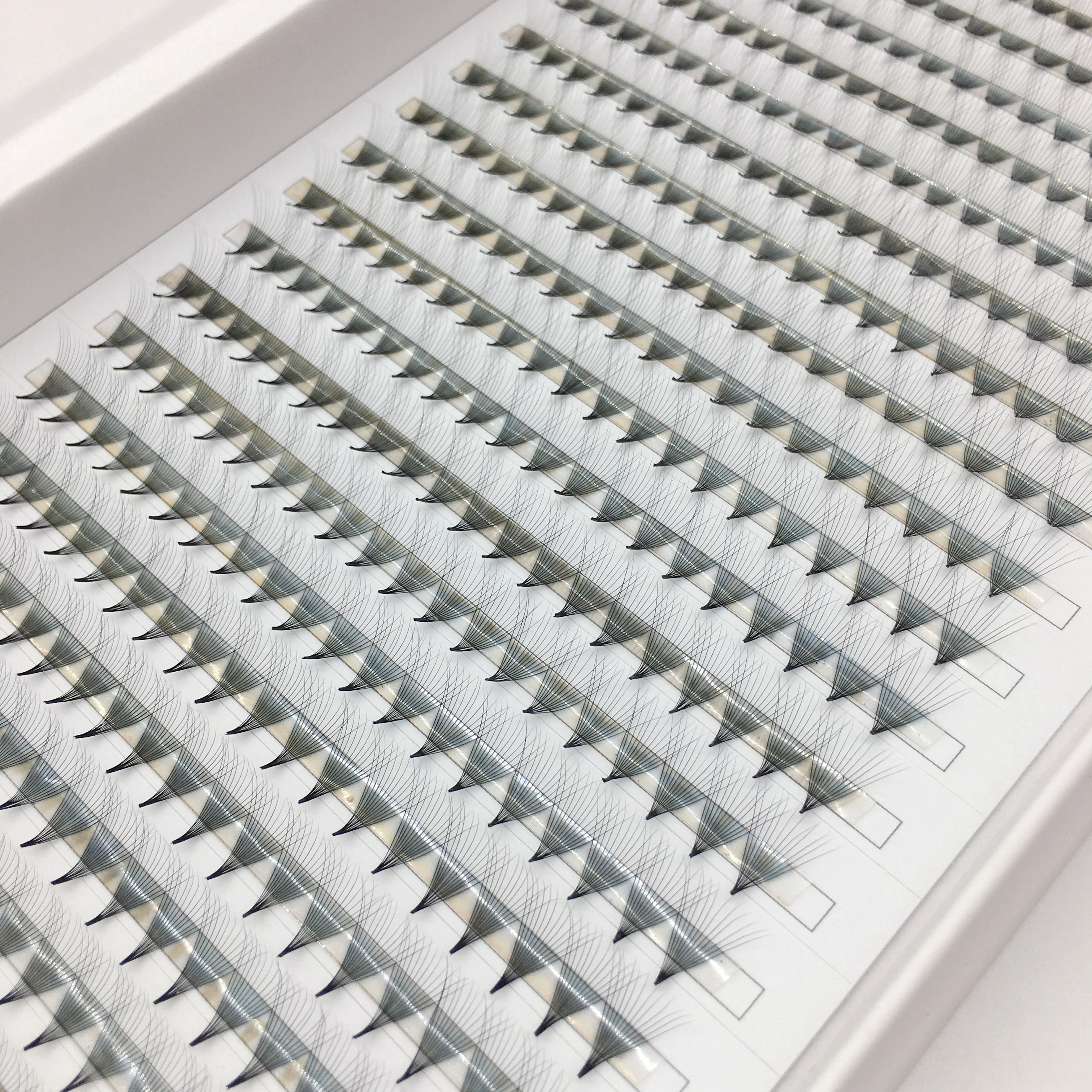 Русский объем готовые ресницы веер оптом 10D 12D 14D 400 веер Индивидуальные Наращивание ресниц