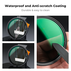 <span class=keywords><strong>Filtre</strong></span> d'objectif <span class=keywords><strong>ND</strong></span> variable K&F Concept 49-82 mm ND3-<span class=keywords><strong>1000</strong></span> (1,5-10 stops) ultra-fin HD avec nano-revêtement double face à 28 couches - Product Image 5