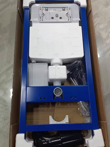 Inodoro suspendido con <span class=keywords><strong>cisterna</strong></span> oculta en la pared, de acero inoxidable, producto original, diseño silencioso - Product Image 4