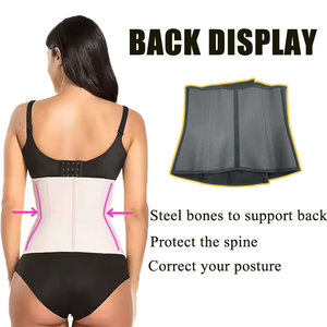 Logo personalizzato 9 in acciaio Gaine in lattice colombiana girovita Gaine amincisante Femme 3 ganci Shaper corpo per le donne pancia - Product Image 5