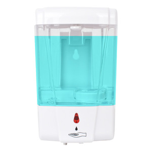 Dispensador de jabón inteligente por infrarrojos, montado en la pared, automático, sin contacto, dispensador de jabón líquido para baño, cocina, desinfectante de manos - Product Image 3