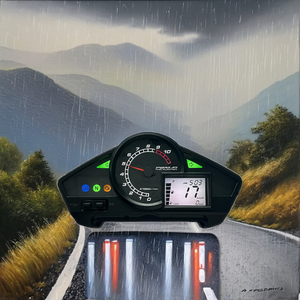 มาตรวัดความเร็วรถจักรยานยนต์หน้าจอ CBR300-LCD พร้อมมาตรวัดระยะทางใหม่สำหรับ CB300R ฮอนด้า Jonway YY 350 9A <span class=keywords><strong>CB</strong></span> 300 R - Product Image 2