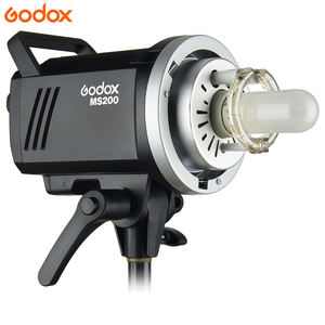 Godox MS200 200W portátil Mini <span class=keywords><strong>Master</strong></span> Studio Flash luz iluminación foto Mini Flash luz estroboscópica pequeño estudio fotografía - Product Image 1