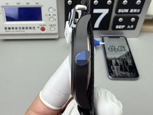 Montre de sport avec boîtier en titane, version cadran 40 mm, DIY, bracelet en cuir de marque Sky 42 mm, matériau <span class=keywords><strong>OBLVLO</strong></span>, bracelet en nylon 5 ATM, cadran Sunray - Product Image 3