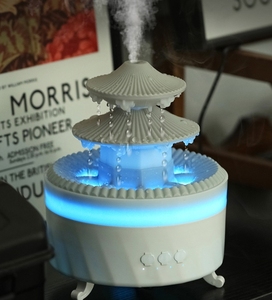 Humidificateur d'arôme électrique UFO Rain Drop <span class=keywords><strong>Cloud</strong></span> <span class=keywords><strong>Home</strong></span> H20 Ufo Water Drop Aroma Diffuser Remote Plastic pour usage domestique - Product Image 5