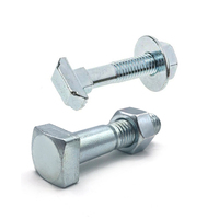 Boulon en T à tête jambon haute résistance traité thermiquement Din 186 T pour luminaires Workholding