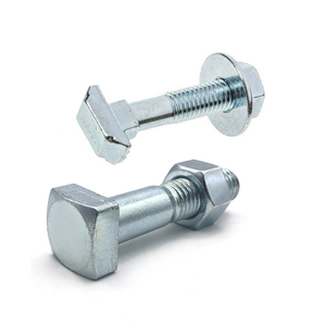 Boulon en T à tête <span class=keywords><strong>jambon</strong></span> haute résistance traité thermiquement Din 186 T pour luminaires Workholding - Product Image 6
