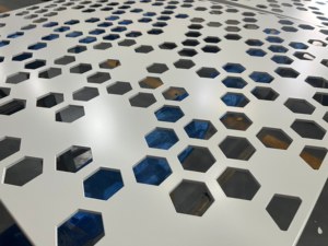 Đục tấm nhôm chống cháy Acoustic cho xây dựng mặt tiền trang trí nội thất phân vùng - Product Image 3