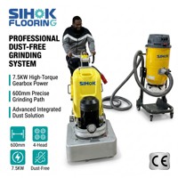 SIHOK 7.5Kw 600mm Polisseuse de sols en béton grande surface, autotractée, 220V 380V, usage intensif, industrielle, CE, vente en gros