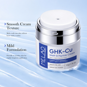 <span class=keywords><strong>Crema</strong></span> <span class=keywords><strong>Viso</strong></span> OEM GHK-Cu SNAP-8 con Peptidi di Ergotioneina, Leviga le Rughe Sottili, Rassoda Visibilmente la Pelle, Scudo Antiossidante, con Pompa Airless - Product Image 5