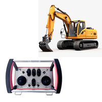 Manettes de commande proportionnelles personnalisées 4 5 6 7 8, précision et sensibilité élevées, étanches IP68, pour grues montées sur camion