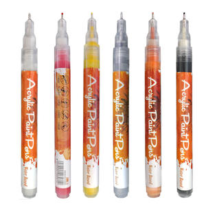 Rotulador Acrílico de 28 Colores Extremadamente Finos con Gancho y Bucle para Dibujar, Garabatear y Decorar Uñas - Product Image 1