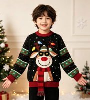Pull-over unisexe à LED pour adultes, motif arbre de Noël, idéal pour les fêtes et festivals, promotion club, vente flash, pas cher
