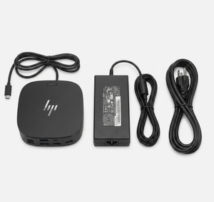 Base de Conexión Universal <span class=keywords><strong>USB</strong></span> <span class=keywords><strong>C</strong></span> para <span class=keywords><strong>HP</strong></span> Thunderbolt <span class=keywords><strong>Dock</strong></span> G4, Estación de Carga de 120W, Incluye Adaptador de CA de 120W - Product Image 1